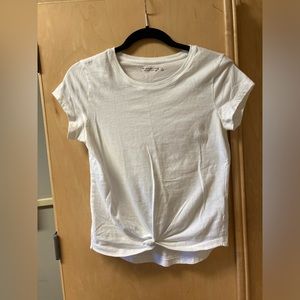 Abercrombie & Fitch Women’s Small Tie Front TShirt